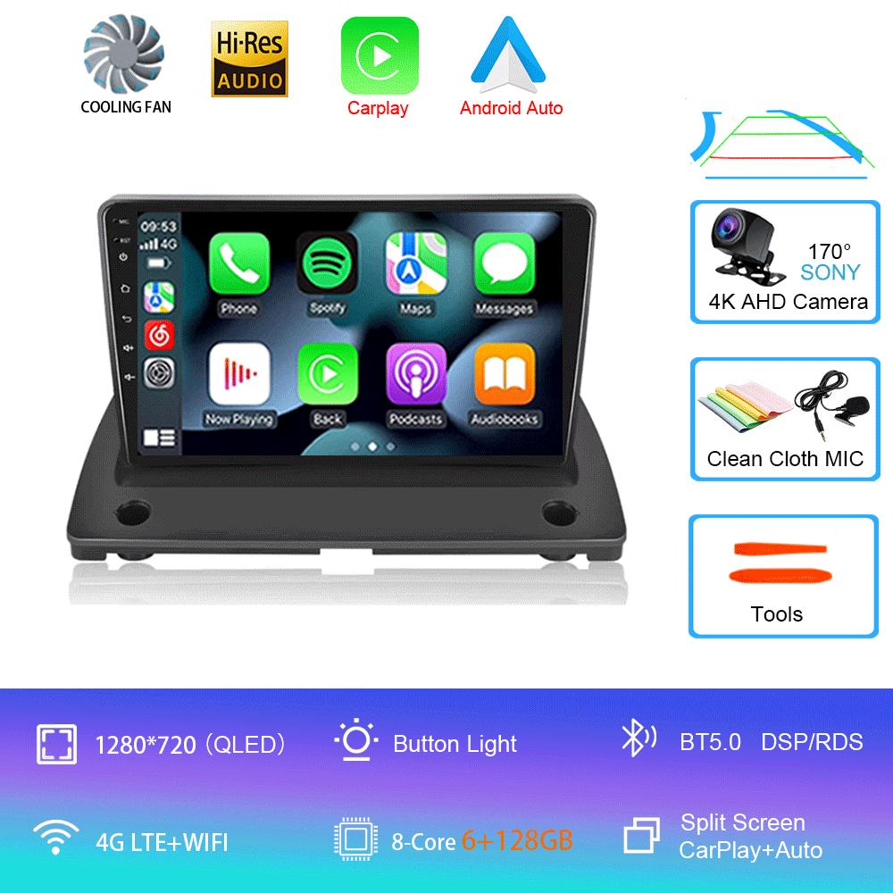 For VOLVO XC90 2004-2013 2 Din Android 14 Car Radio 2din Multimedia Video Player GPS Navigation Carplay WIFI HIFI DSP