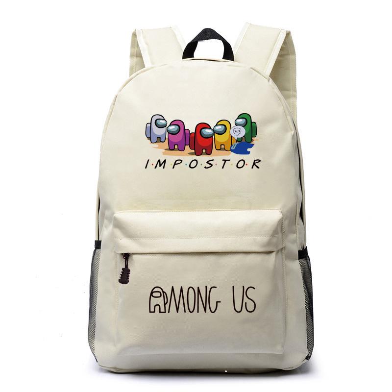Among Us Backpacks Among Us Ghost Space Werewolf Student Bag