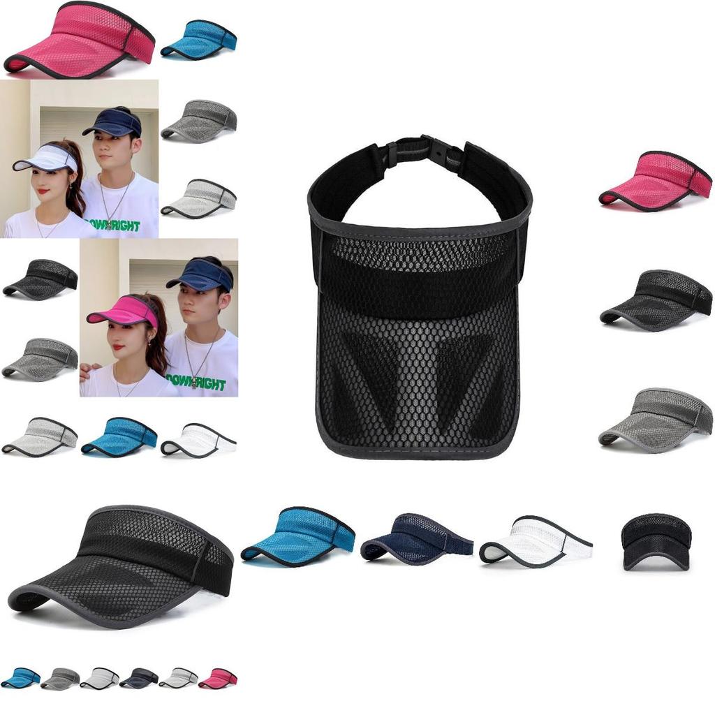 Adjustable Mesh Golf Hat For Men And Women With Sun Protection