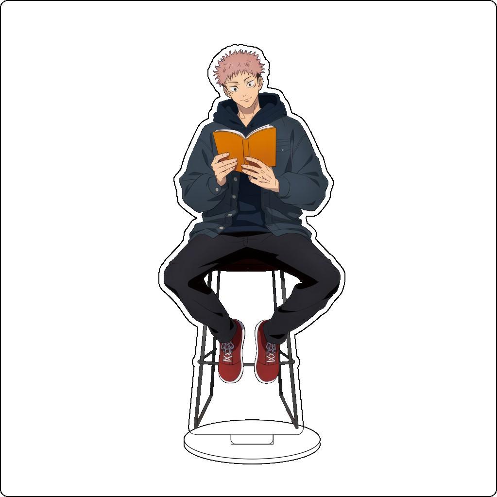 16CM Anime Cosplay Acrylic Stand Ornaments Gojo Satoru Geto Suguru Okkotsu Yuta Figure Stand Halloween Gifts