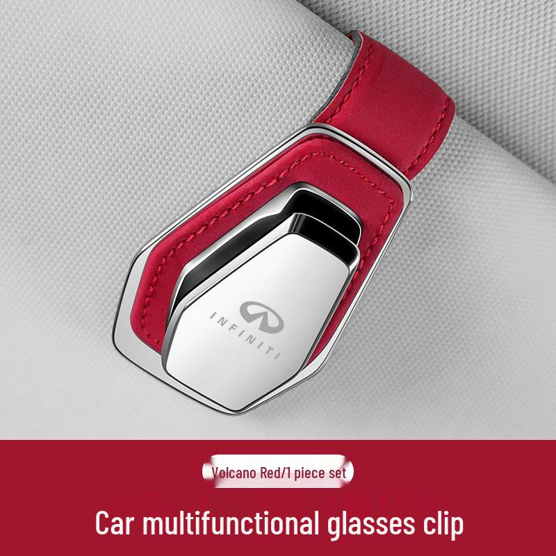 Infiniti Q50L/QX50/QX60/Q60/Q70/QX30 Sun Visor Glasses Clip Holder
