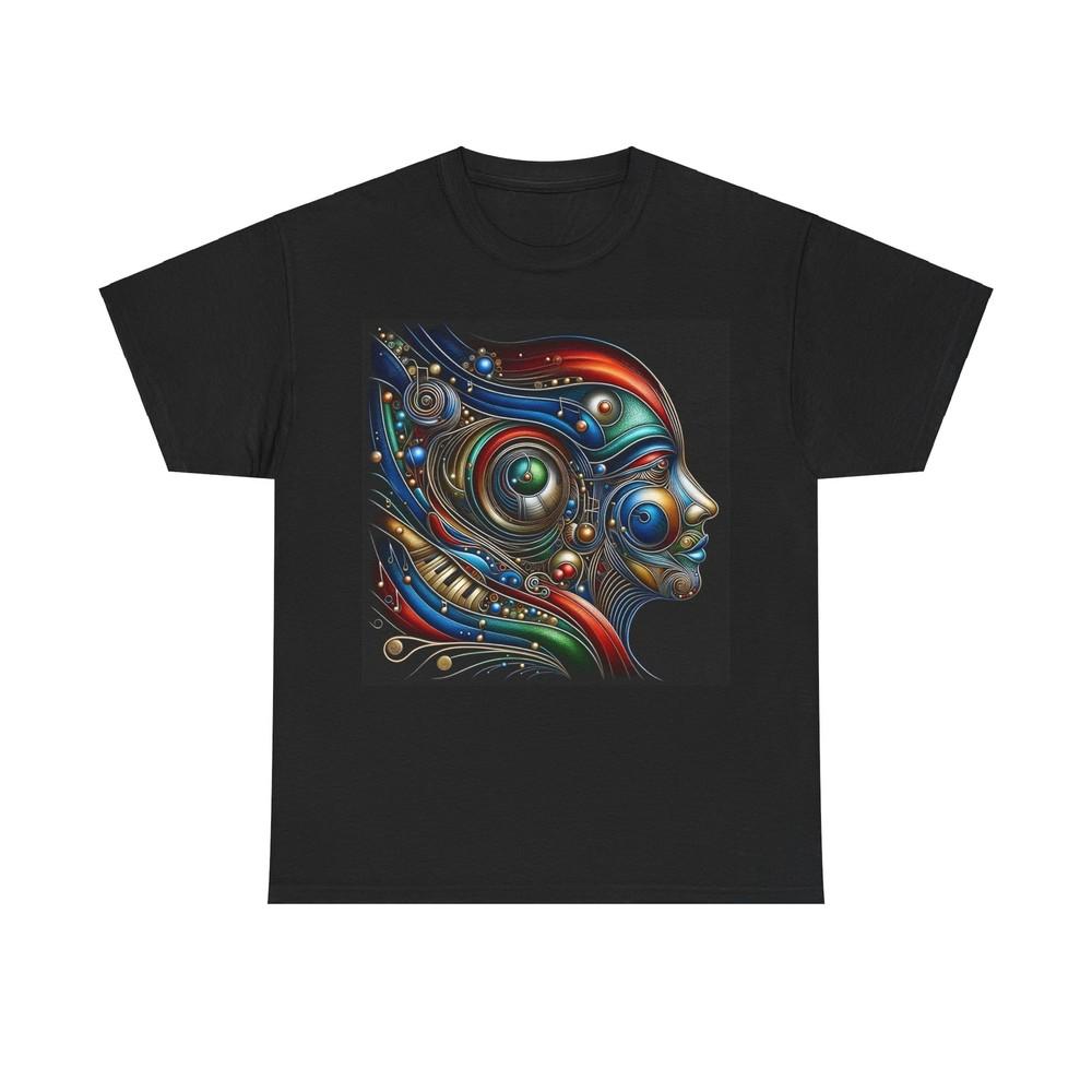 Stained Glass Dreams Unisex T Shirt Graphic Tee T Shirt Unisex
