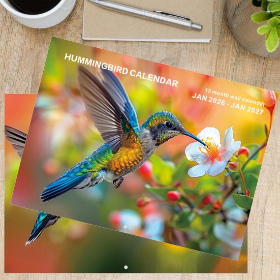 2026 Funny Dog Wall Calendar 12 Month Cute Animal Lovers Decor Spiral Bound Thick Paper Decorative Gift for Pet Owners Office Humor Monthly Layout