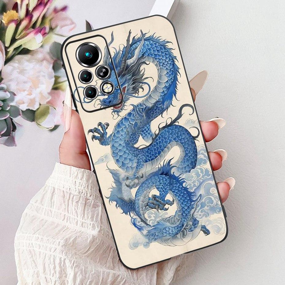 New Design Phone Case For Infinix Note 11 Pro 11S X697 X698 X663 Black Silicone Soft Back Cover For Infinix Note11 11S 11Pro