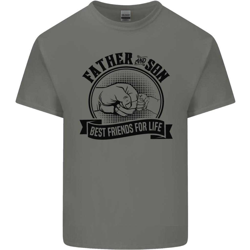 Father Son Best Friends Fathers Day Unisexs Light Cotton TShirt