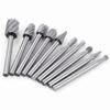 20Pcs 3mm Shank High-Speed Steel Burrs 40mm Length Grinding Tool Set  Industrial Grade