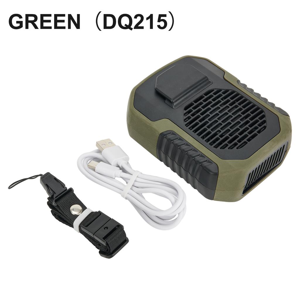 Waist Clip Fan 6000mAh ABS Hand-Free Neck Hanging Cooler