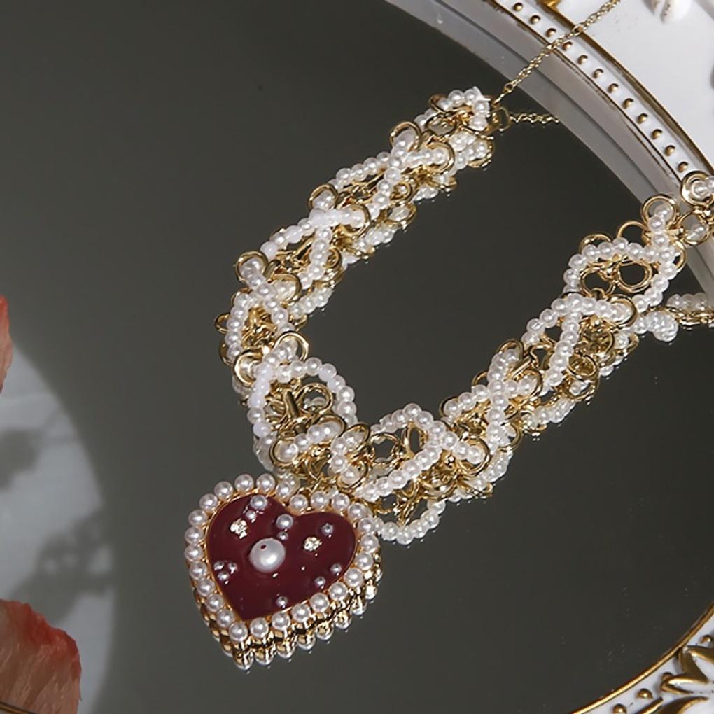 

Women s Daily Magic Princess Heart Necklace