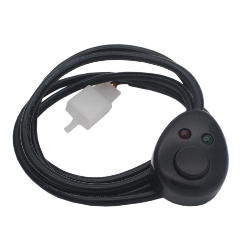 Car Push Button Latching Turn On/Off Switch Dc12V 200Ma 2 4W Led Light Durable And Reliable Easy Installation