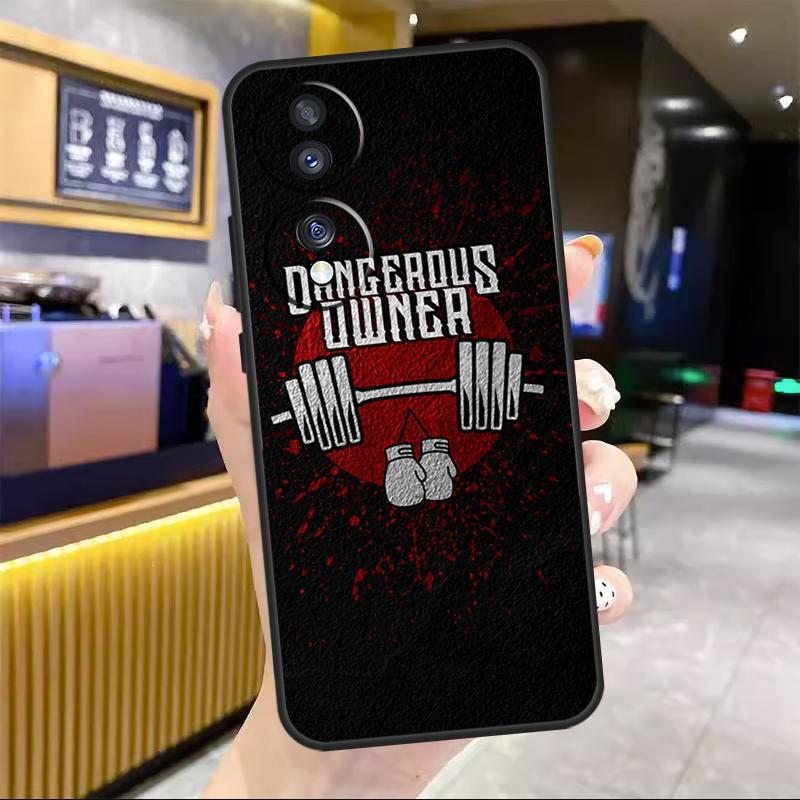 Warning Angry Danger Owner For Honor Magic 8 7 6 Pro Case For Honor 200 400 50 70 90 Lite X8c X8b X9a X9b X9c X9d Win RT