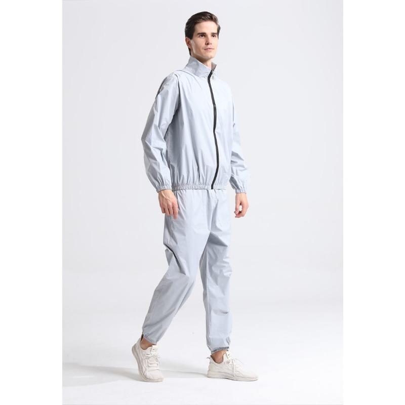 Men S Winter Workout Sweat Suit Fitness Fat Burning Sports Suit