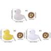 Colorful Easter Duck Ornament Set Foam Handmade Painted Egg Toy DIY Crafts Simulation Egg Bird Nest Happy Easter Decorations