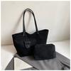 Autumn and Winter Simple Retro Suede Versatile Underarm Bag Women's 2025 New Handbag Commuter Shoulder Bag