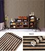 45CM PVC Wood Striped Self-Adhesive Wallpaper Background Wall Desk Cabinet Furniture Renovation Waterproof Sticker