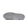 Nike Big Gray Rock Leather Abrasion Resistant Breathable Low top Skateboard Shoes Men's Gray 355152-106(Team1822-)