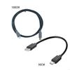 30cm Type C to Micro USB Male Sync Charge OTG CHARGER Cable Cord Adapter For Phone Huawei Samsung Xiaomi Usbc Wire