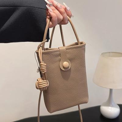 Genuine Cow Leather Shoulder Bag for Women Daily Use Phone Bag Feminine Luxury Crossbody Soft Solid Bag
