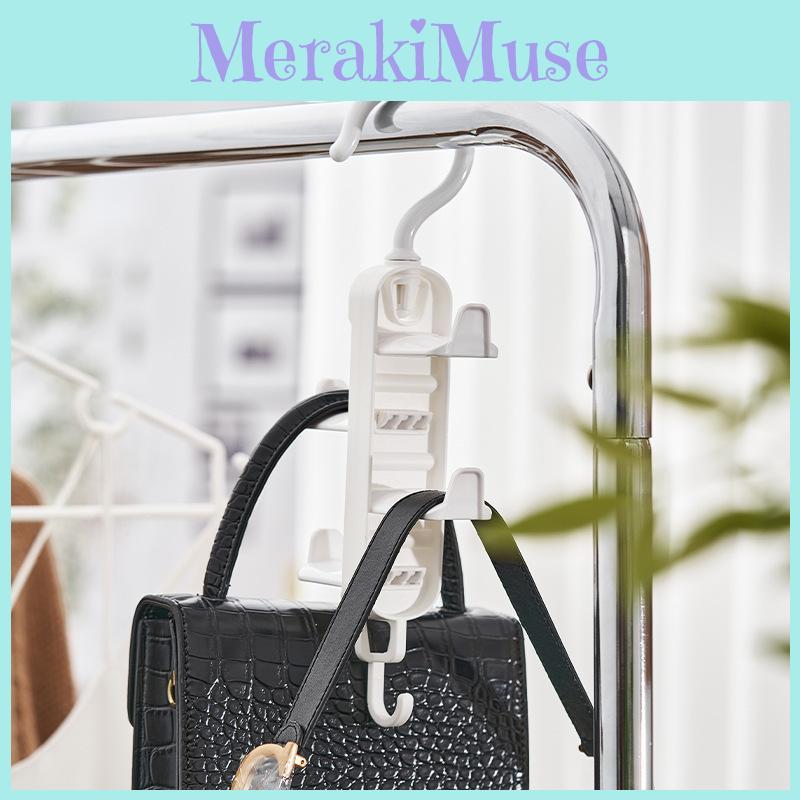 Rotatable Hook Simple For Hanging Clothing And Accessories In Modern Home Closet