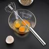 304 Нержавіюча сталь Віночок для яєць Напівавтоматичний Збивач для яєць Ручний міксер Самообертовий Віночок для яєць Кухонні аксесуари Інструменти для яєць