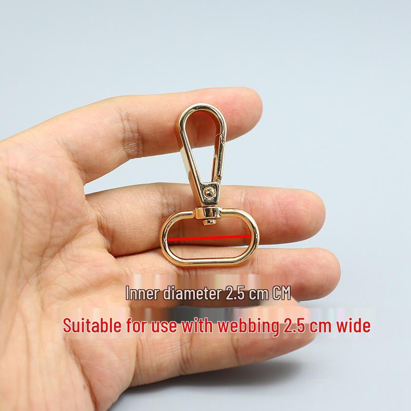 Women's Bag Metal Lobster Clasp Buckle Hook for Backpack Straps and Leather Bags