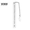Strong Metal Page Marker Frosted Bookmark, Engraved Marker, Thin Book Mark Bookmark for Students Teachers, Graduation Christmas Gift Lovers