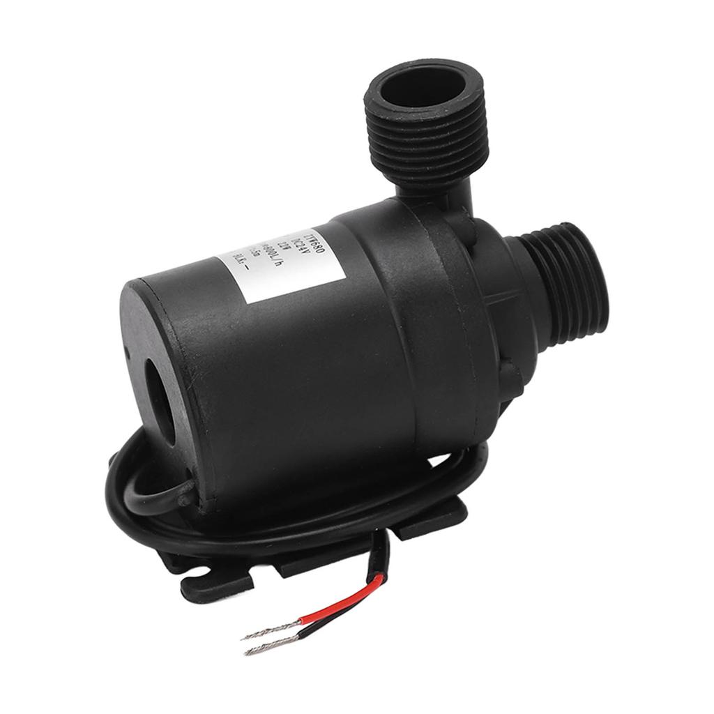 DC 24V Brushless Water Pump Submersible 800L/H Flow 9500rpm IP68 Waterproof for Pond Aquarium Fish T