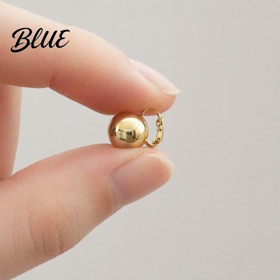 Stylish City Earrings 1 Pair Ball Dangle for Women Metal
