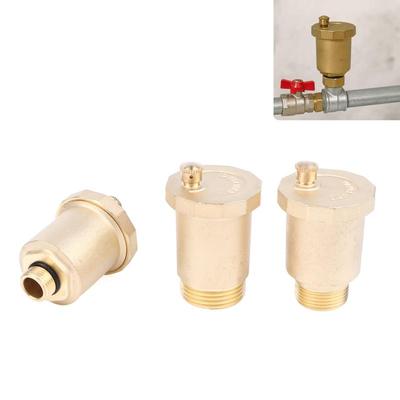 Válvula de Purga Automática de Aire de Latón DN10/DN15/DN20/DN25 Rosca Macho Estándar Válvula de Ventilación de Aire de Liberación de Presión