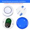 CENFAYA DC 6V 9V 12V 24V Wireless RF Relay Module Remote Control Switch 433Mhz Round Button Kit for LED Lamp Bulb Gate Door Fan