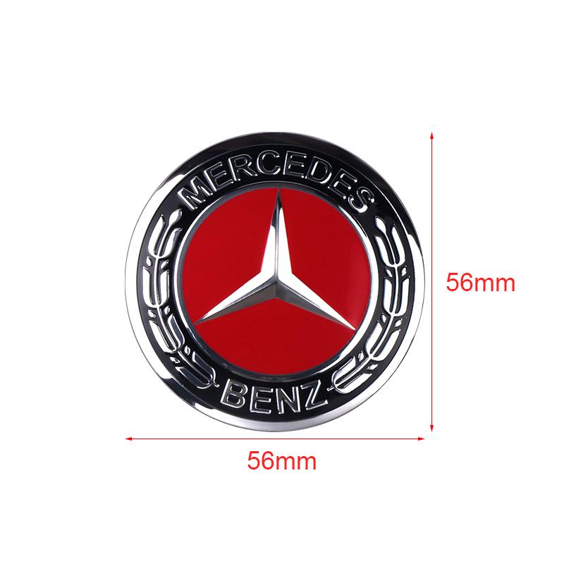 4Pcs/set 56/60/65MM Car Wheel Rims Hub Center Decoration Stickers for Mercedes Benz AMG A B C E R G S Class GLA Car Accessories