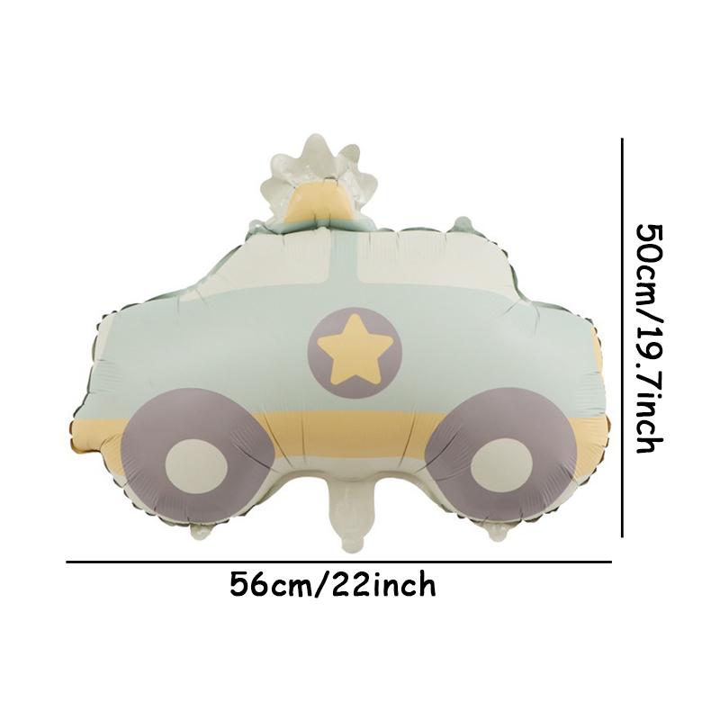 Cute Cartoon Foil Balloon Bear Aircraft Car Rainbow Balloon For Home Decoration Balloon Kids Birthday Baby Shower Party Decor