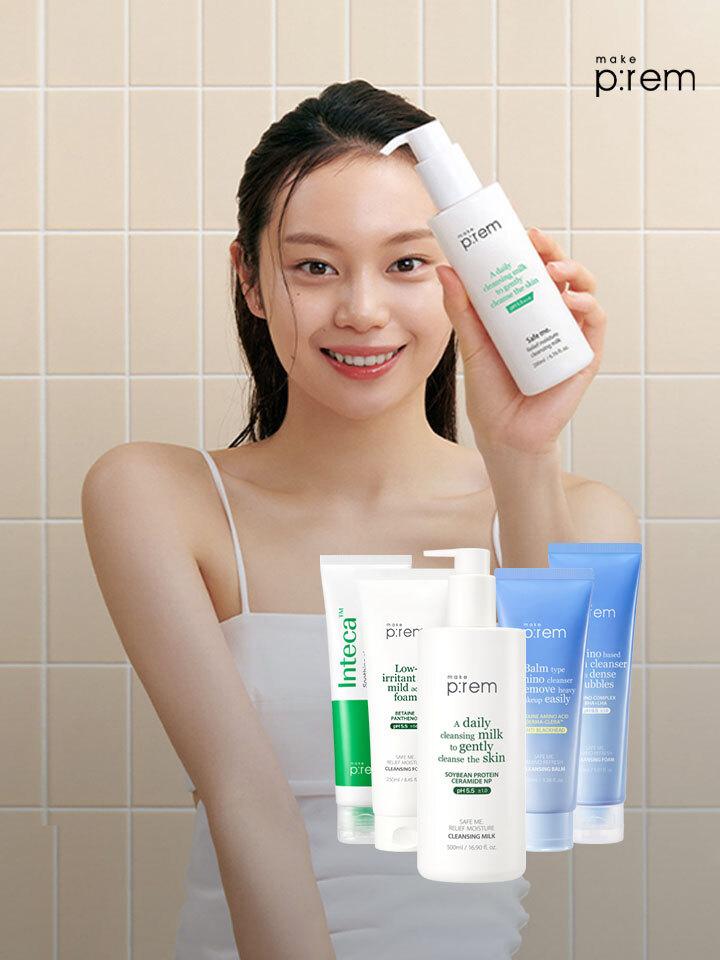 Ansim Routine Makeprem Inteca/Cleansing Milk/Oil, etc. 34) Refreshing Cleansing Foam 150ml