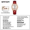 Sanda Junior High Student Retro Quartz Watch - Luminous, Dual Calendar, Waterproof, Sun Pattern, Fashionable Women's Style