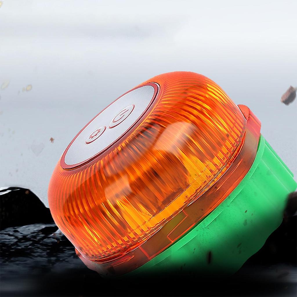 Car Magnetic LED Strobe Lights Auto Emergency Flashing Safety Lights Road Trip Night Driving Gear for SUV RV, Fleet & Enthusiast