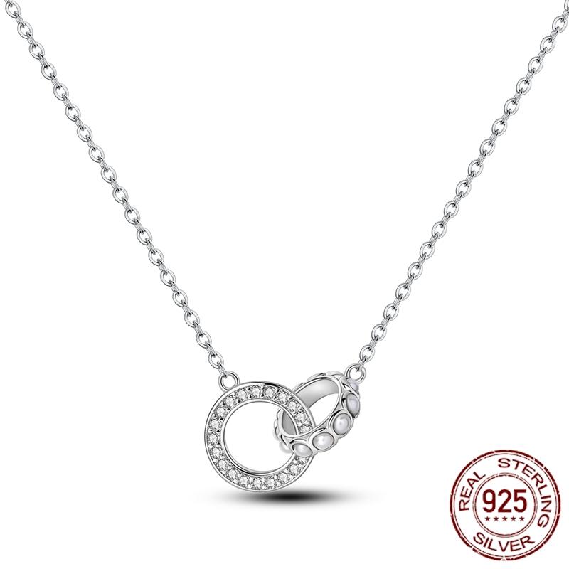 MULA Hote Heart Pendant Necklace 925 Silver Snake Neck Necklace Original Bracelet DIY Jewelry Fashion Luxury Women
