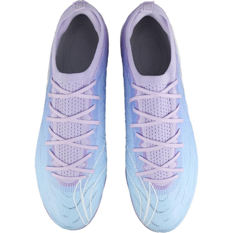 Li Ning Soccer Shoes Men's Low top Blue Purple YSTV031-1