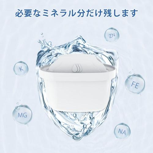 Delippo Brita Cartridges, Compatible with Water Filter Pots, High-Removal Filter Cartridges for Water Purifiers, Compatible with New and Old Brita Por