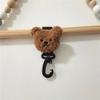 Bear Cute Pram Hook Bag Hanging Hook Baby Stroller Organizer Hook Stroller Accessory Stroller Hooks