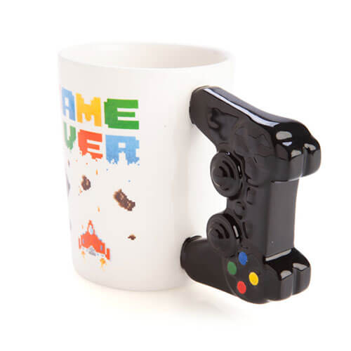 Tasse mit 3D-Henkel (Spielcontroller)