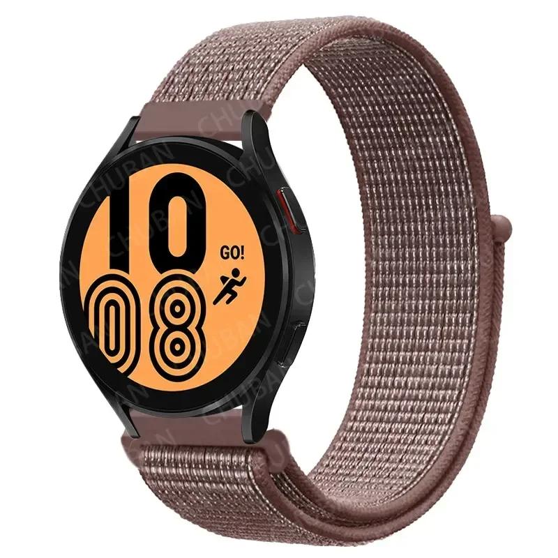 20mm/22mm Nylon Loop For Samsung Galaxy Watch 7/6/4/Classic/3/5/pro/Active 2 Sport Breathable Band Huawei Watch GT 4-3-2e Strap