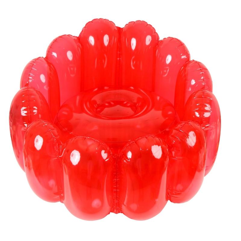 Nafukovací židle HHO-Jelly, Nábytek, Kolekce Jelly, Přenosná nafukovací pohovka, Nafukovací sedací souprava pro domácnost, zahradu, terasu