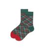 2 Pieces Christmas Sock Party Banquet Traveling Skin-friendly Breathable Elastic Crew Socks Festival Birthday Gift