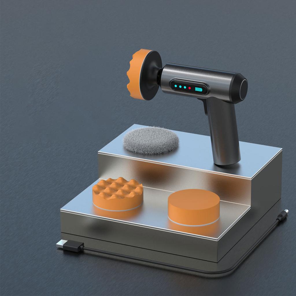 Cordless Polisher for Car Detailing 20000 Turns/min- Car Buffer Polisher Portable Sander for Car Waxing/Buffing/Scratch