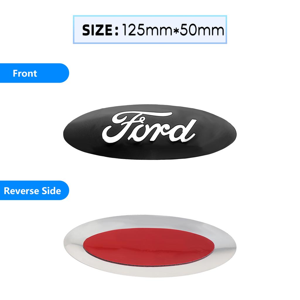 Car Front Hood Emblem Sticker Bonnet Trunk Sticker For Ford EcoSport Mustang Fiesta Focus 3 Escort Explorer Mondeo Falcon Tierra CVY1