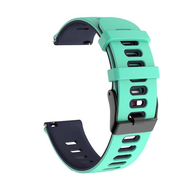 Bracelet de montre 20mm 22mm Bracelet de montre en silicone pour Huami Amazfit GTR 47 42mm Samsung Galaxy watch 4 Bracelet Amazfit Pace/Stratos 3 2 Bracelet intelligent