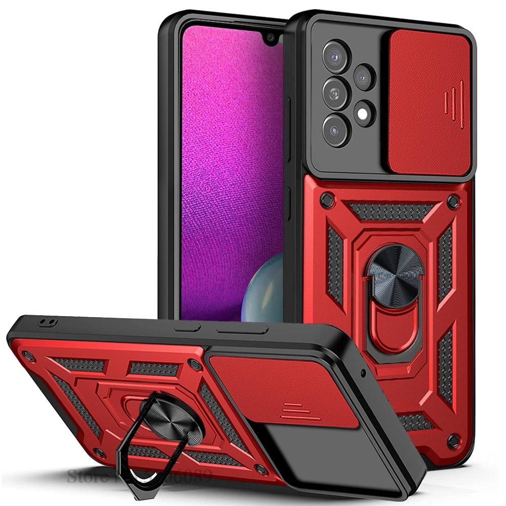 A52 A52s For Samsung A52S 5G Case Shockproof Slide Lens Protector Armor Phone Cover For Samsung Galaxy A52 5G Case Coque Fundas