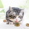 Healthy Catnip Snack Stick-on Molar Teeth Cat Catnip Ball Toys Removes Hair Balls Promote Digestion with Dust Cover Pet Supplies