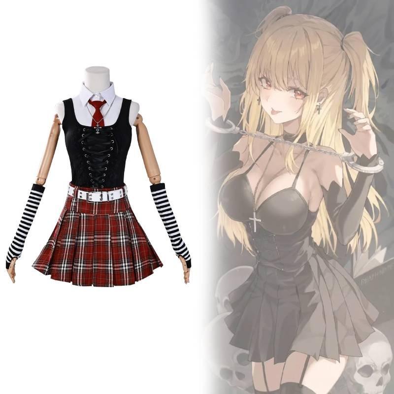 Death Note Cosplay Costume With Polyester Fabric For Anime Role Play Enthusiasts