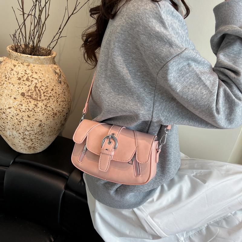 Trendy versatile underarm bag women's 2025 spring new Korean version fashion high-end small square bag commuter shoulder women's bag
