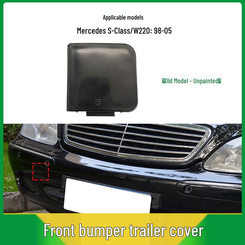 Mercedes-Benz S-Class (98-05) W220 Front Bumper Tow Hook Hole Cover 2208851223